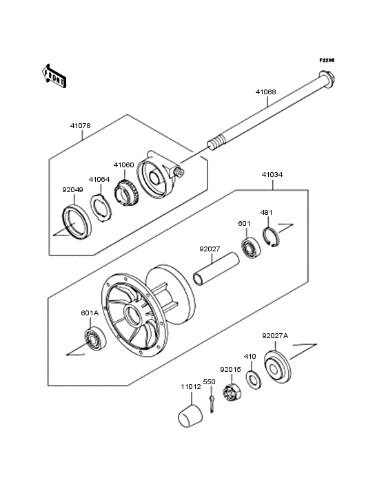 Front wheel