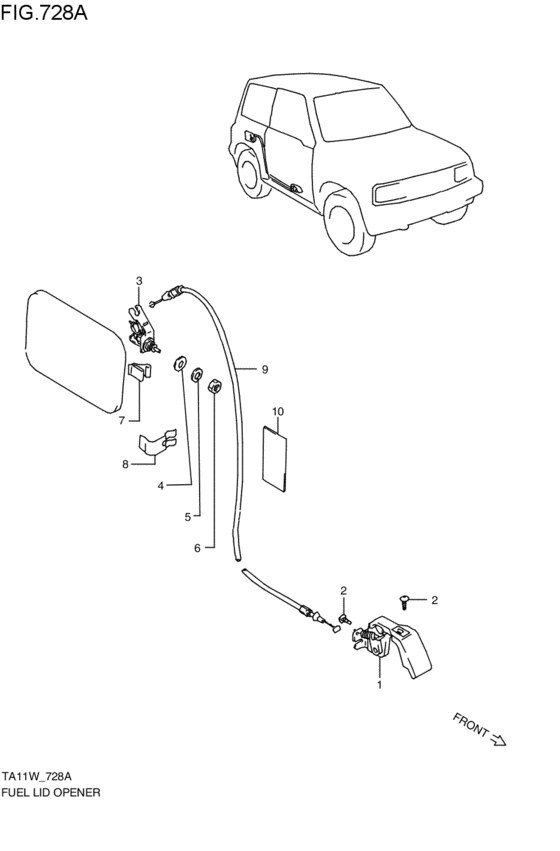 フューエルリッドオープナ