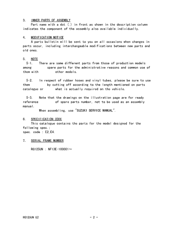 Catalog preface
