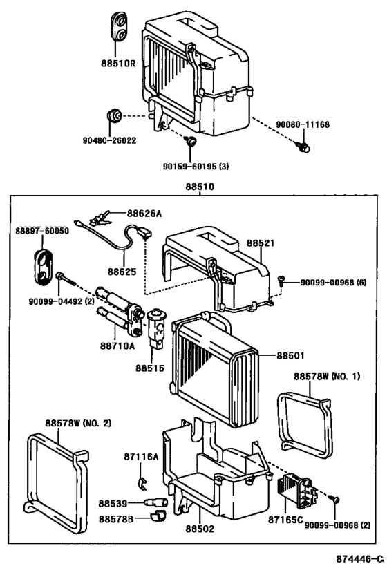 Heating & Air Conditioning - Cooler Unit