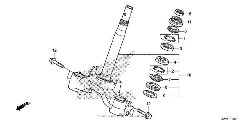 Steering stem