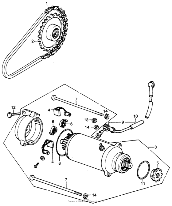 Starter motor