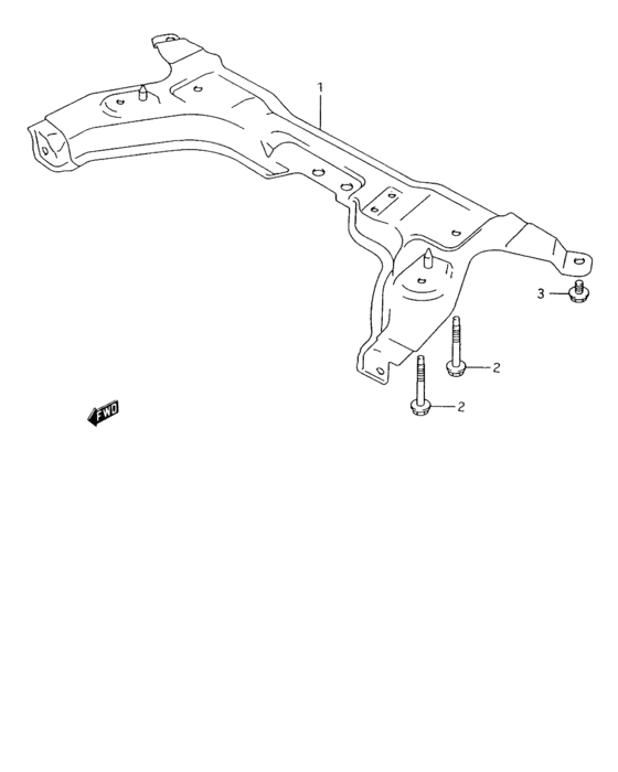 A fr suspension frame