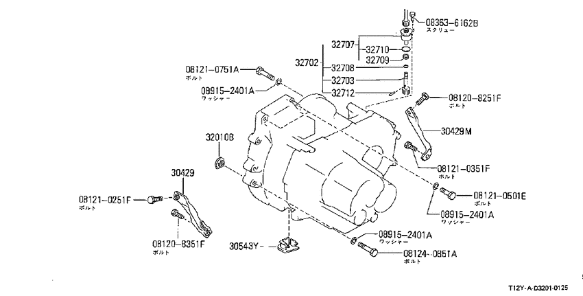 Transmission & transaxle assembly
