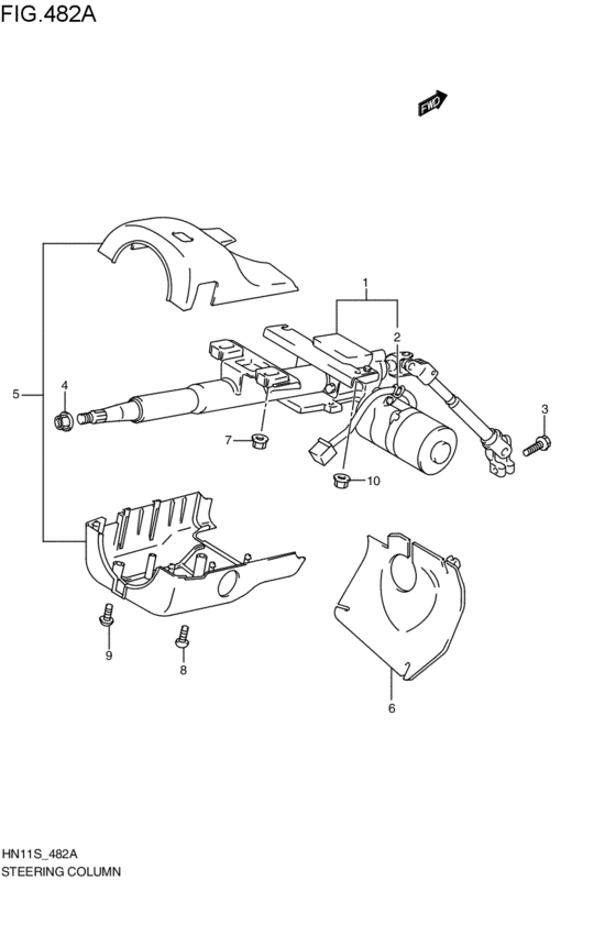steering column