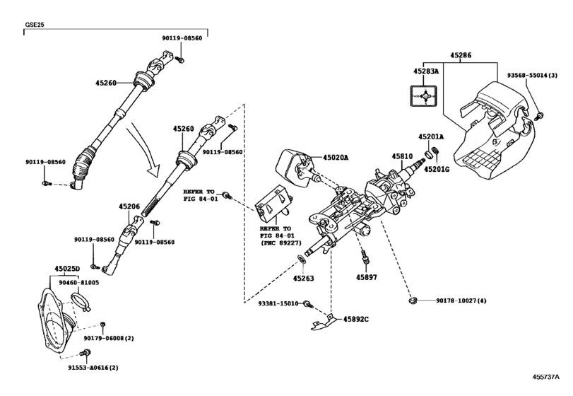 Steering Column & Shaft