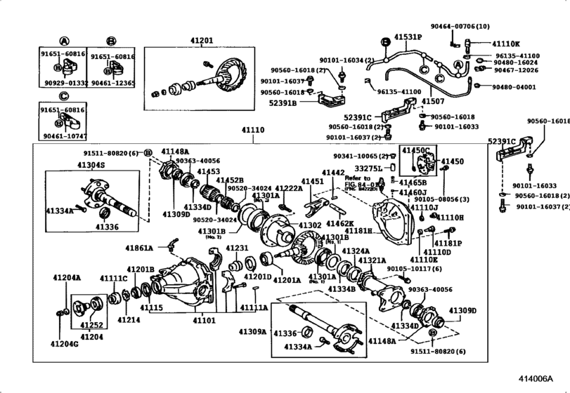 Rear Axle Housing & Differential