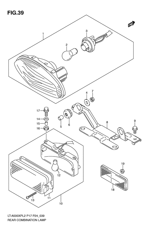 Rear combination lamp