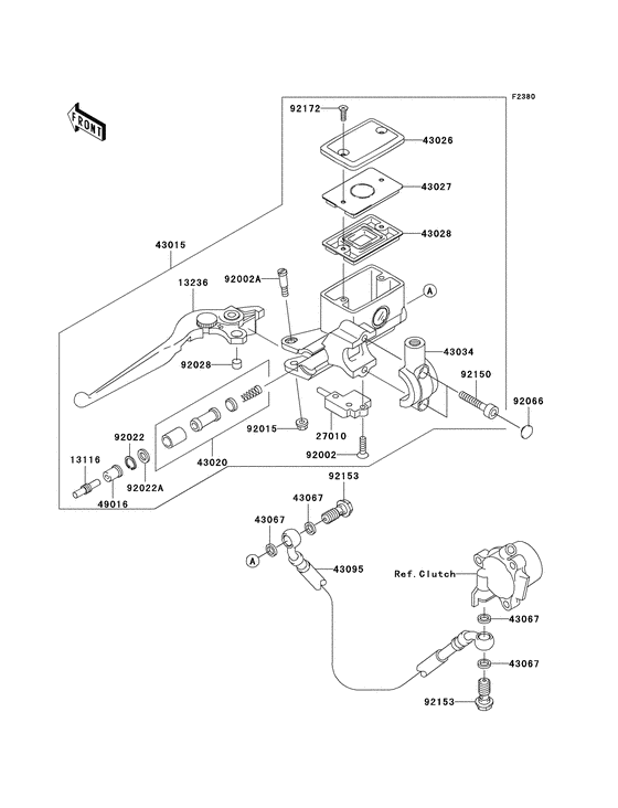 Clutch master cylinder
