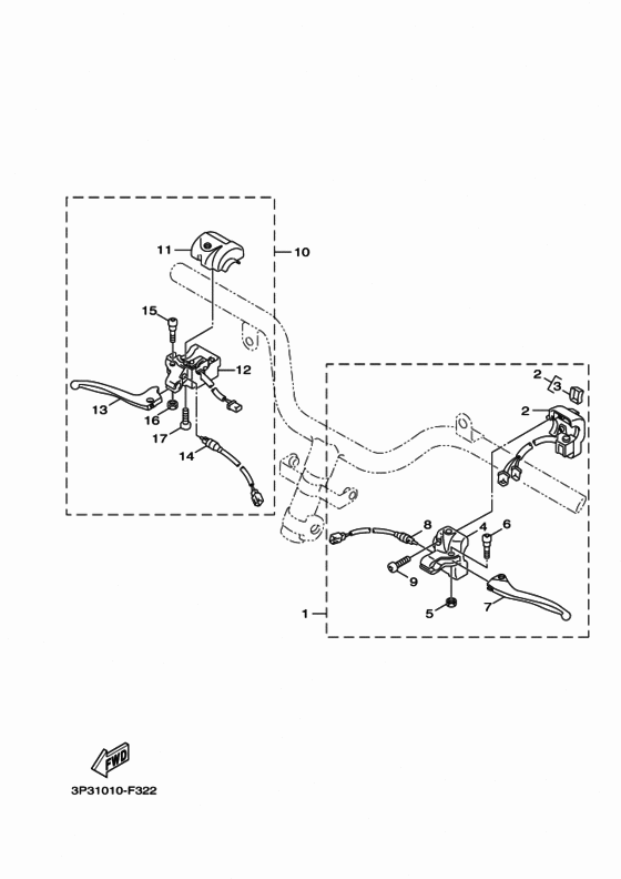 Handle switch & lever