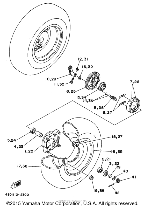 Front wheel