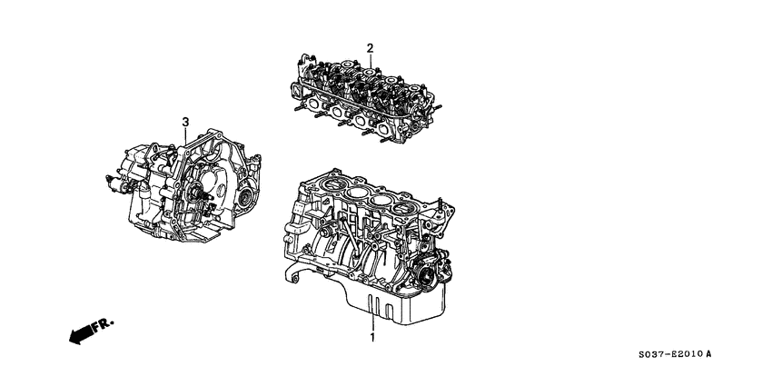 Engine assy./ transmission assy.