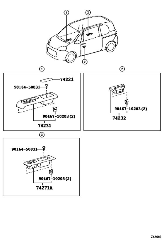 Armrest & Visor