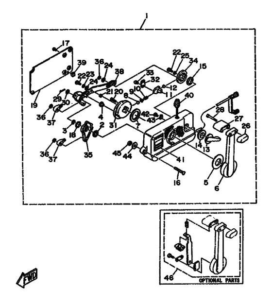 Remote control assy