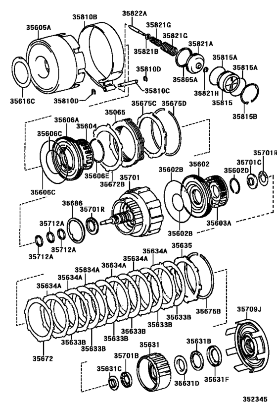 Brake Band & Multiple Disc Clutch (Atm)