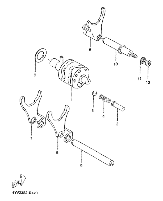 Shift Cam & Fork