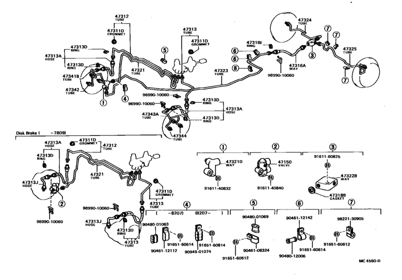 Brake Tube & Clamp