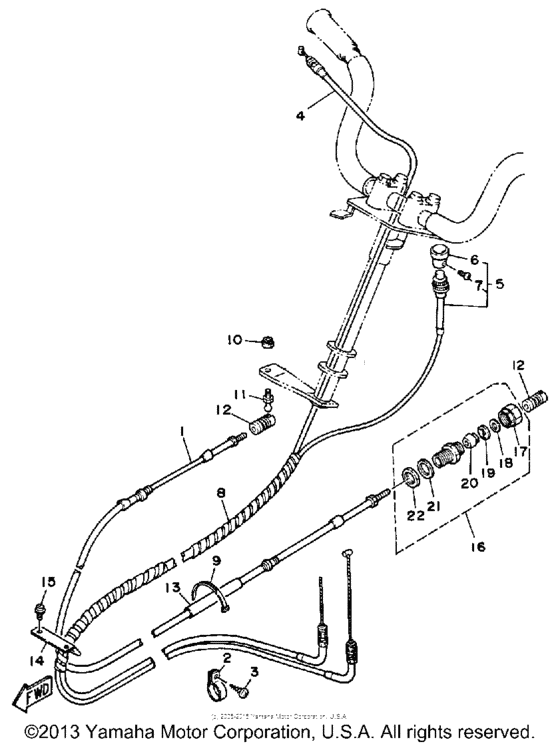Control cable
