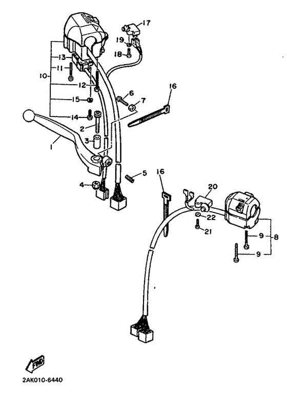 Handle switch & lever