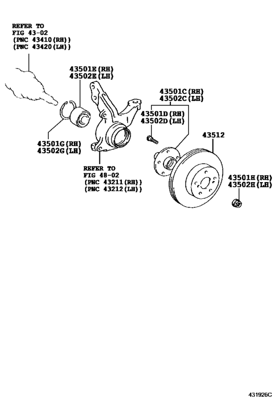 Front Axle Hub