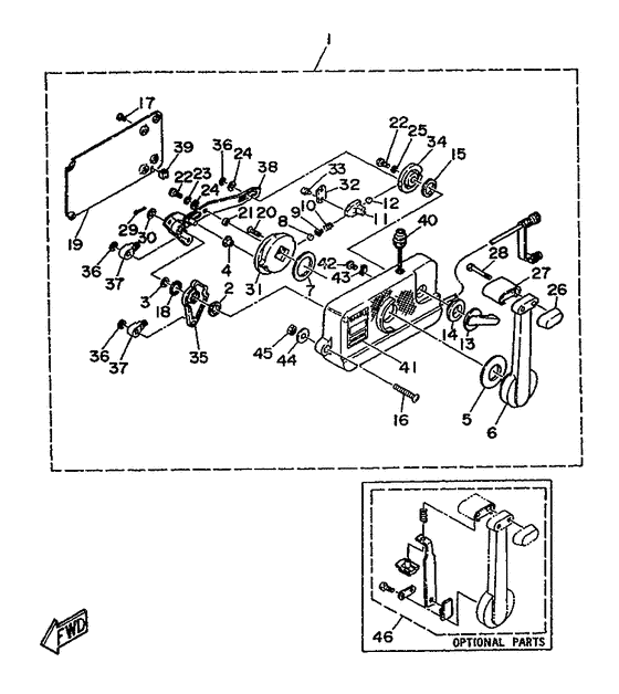 Remote control assy