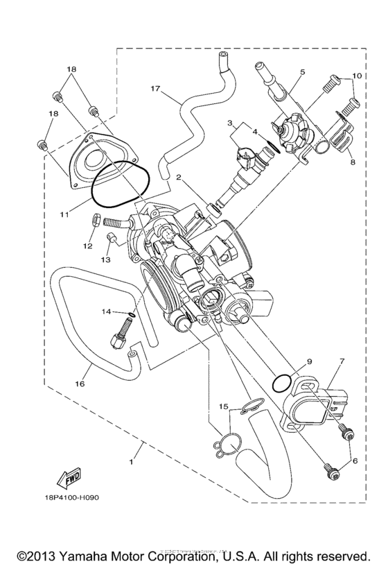 Throttle body assy