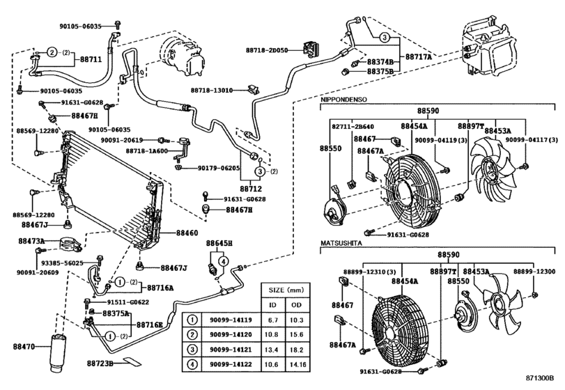 Heating & Air Conditioning - Cooler Piping