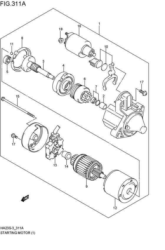 starting motor