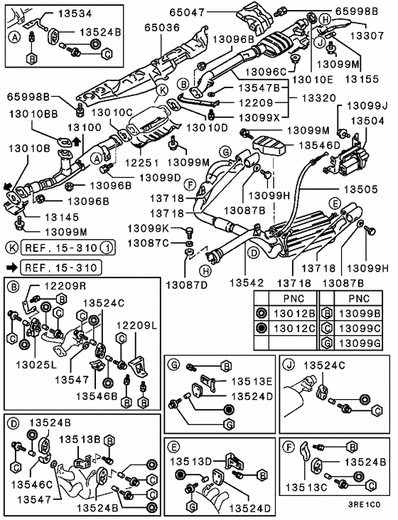 Exhaust pipe & muffler