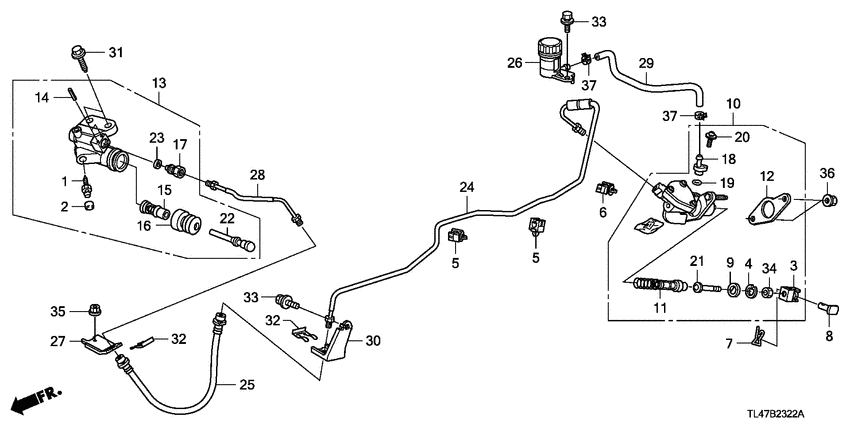 Clutch master cylinder