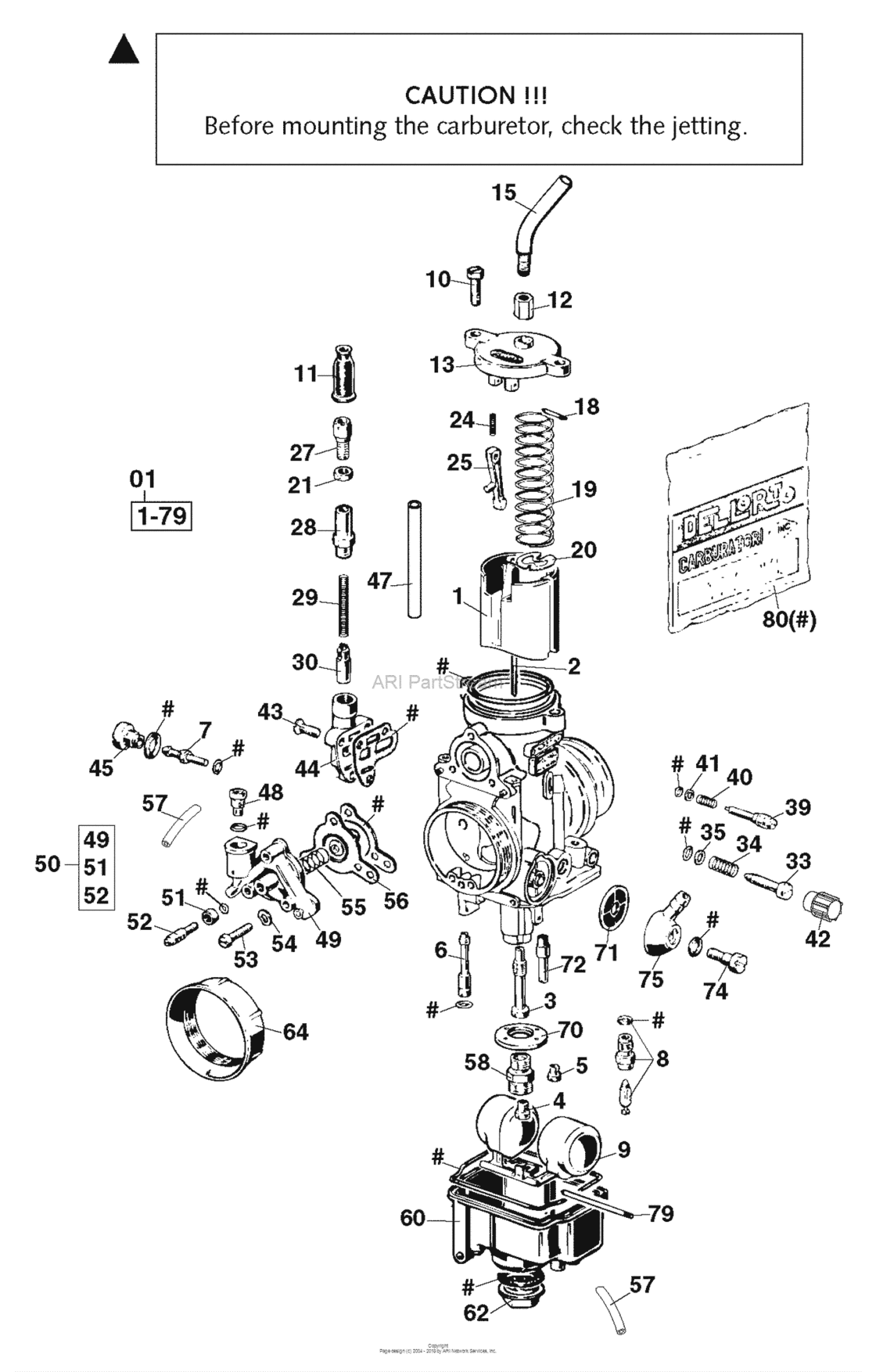 Carburetor Phm 38 Nd