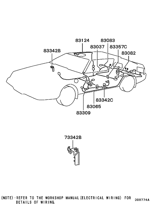 Wiring & attaching parts