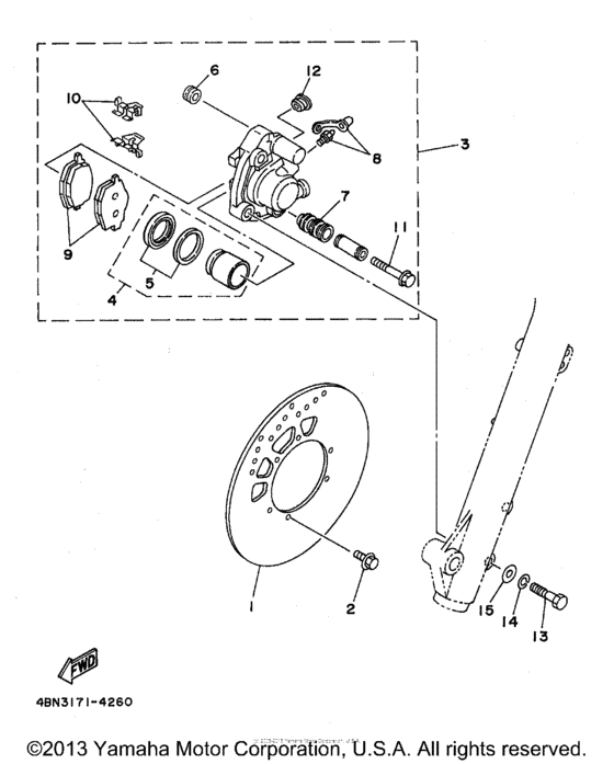 Front brake