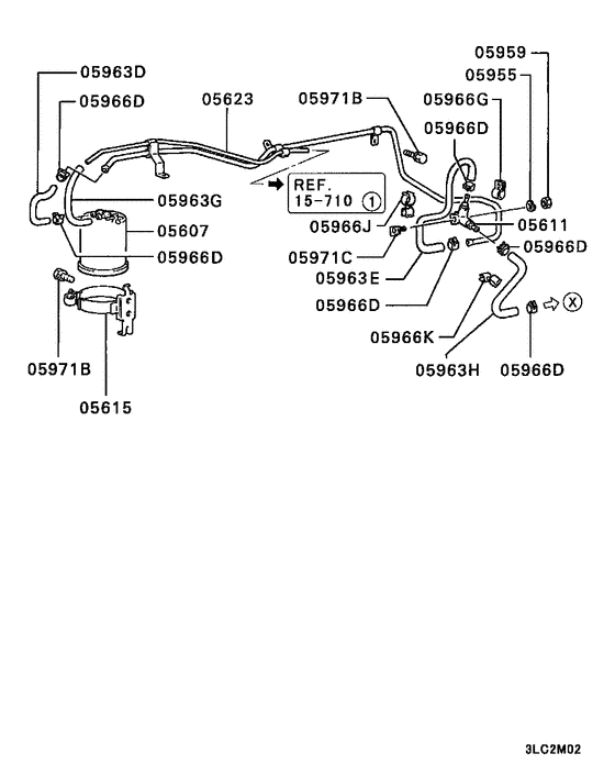 Fuel line & vapor gas control