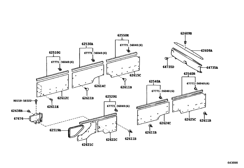 Inside Trim Board