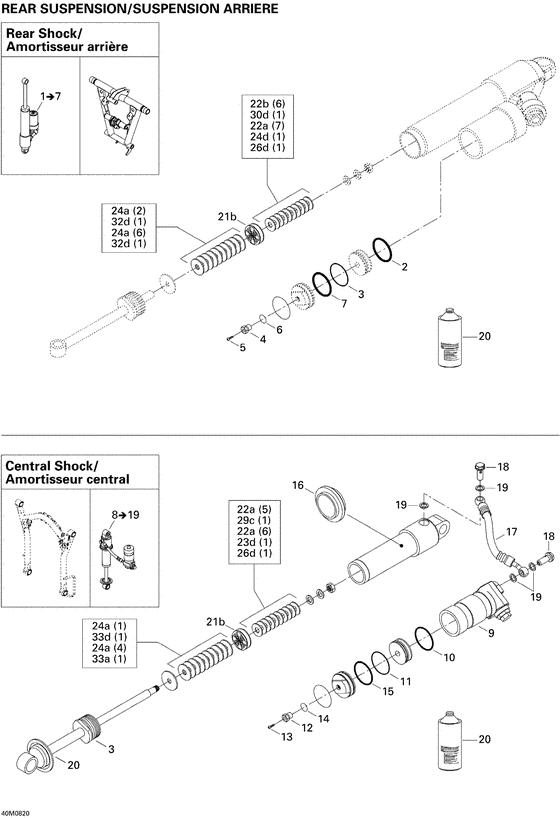 08- take apart shock, rear