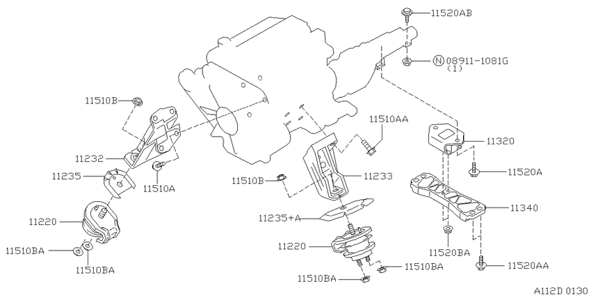 Engine & transmission   mounting