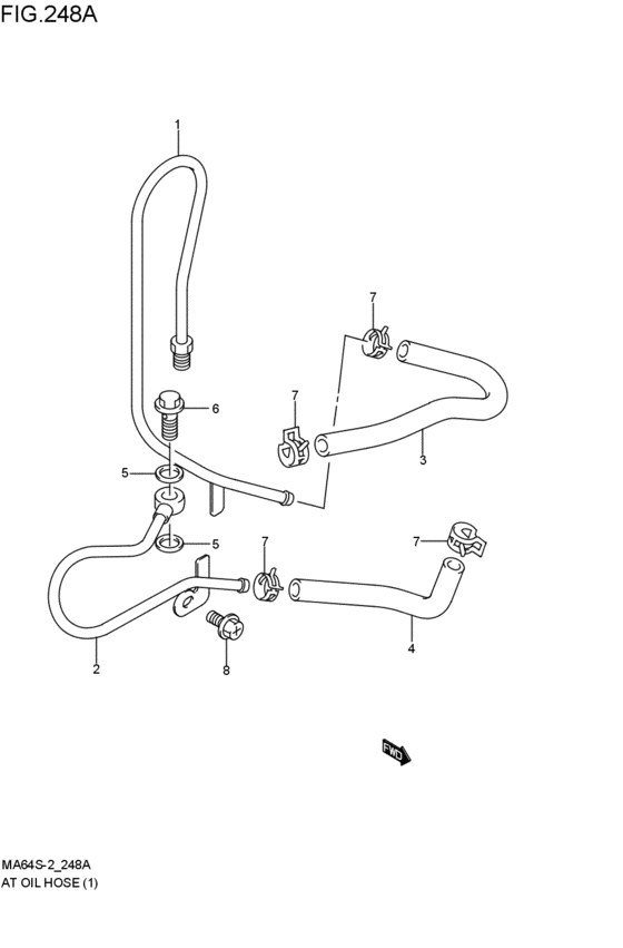 at - oil hose