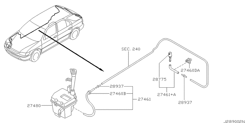 Windshield washer
