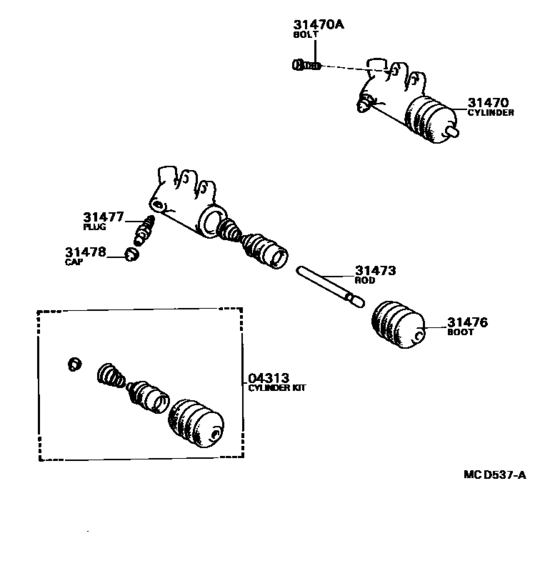 Clutch Release Cylinder