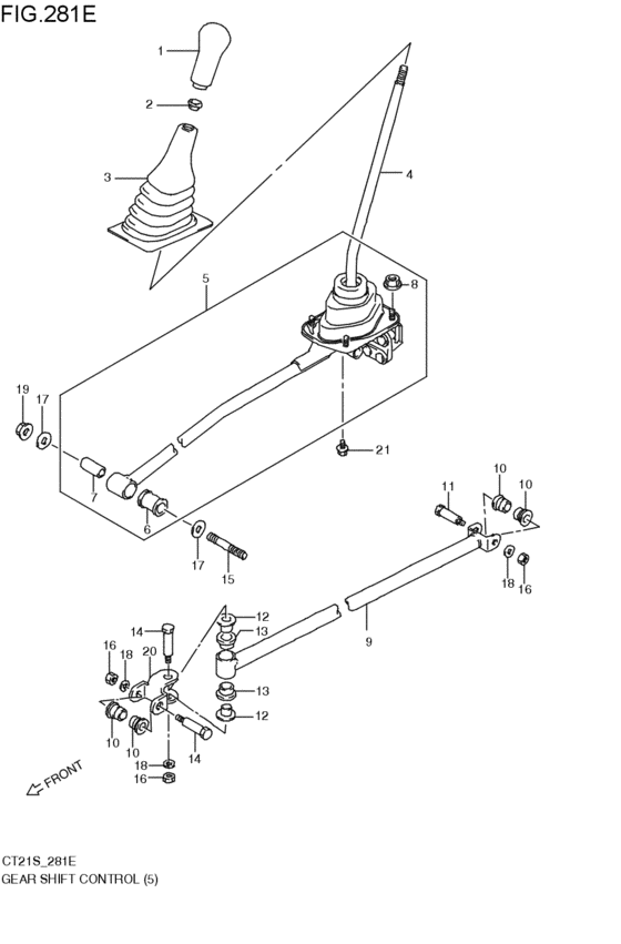 gearlever control