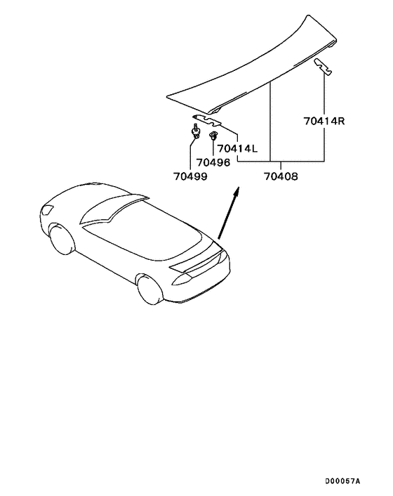 Rear garnish & moulding