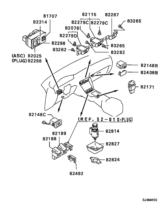 Switch & cigar lighter