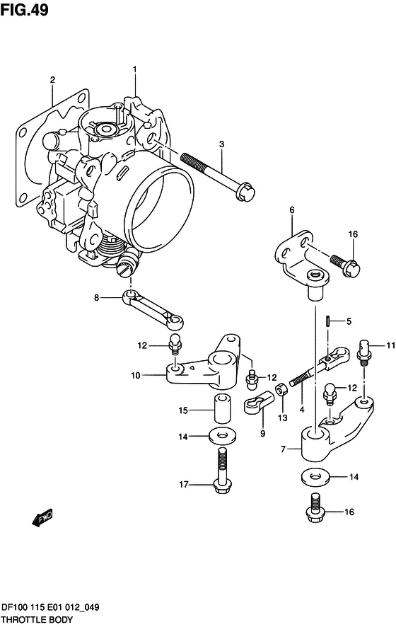 Throttle body