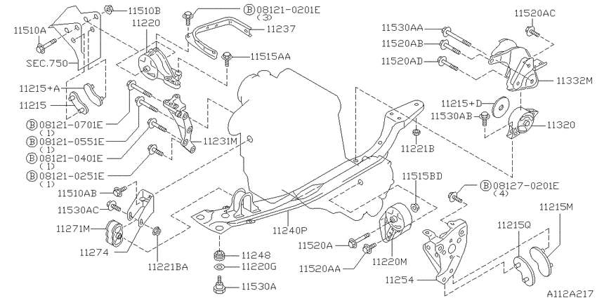 Engine & transmission   mounting