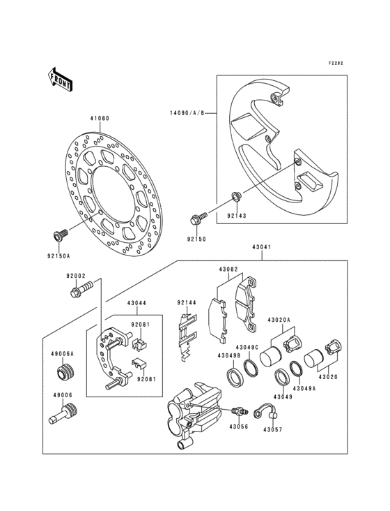 Front brake