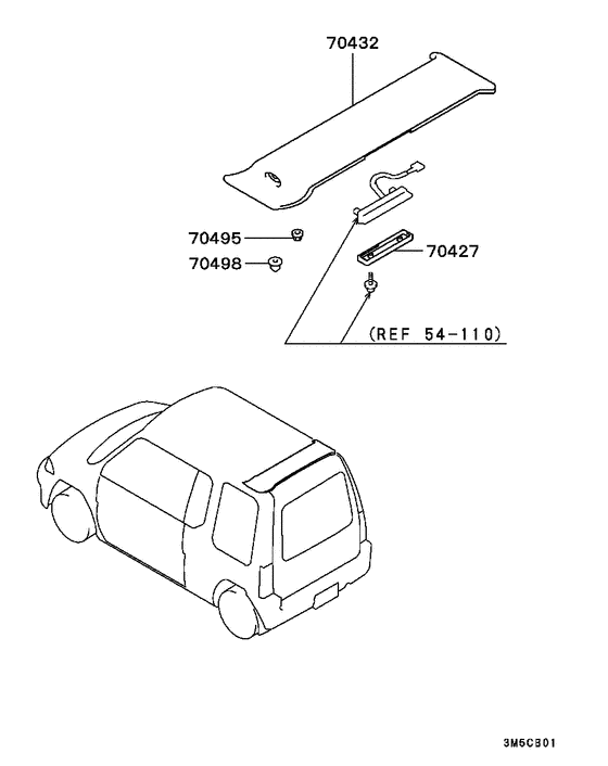 Rear garnish & moulding
