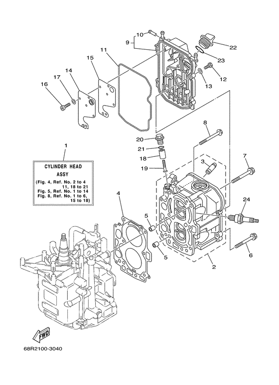 Cylinder & crankcase 2