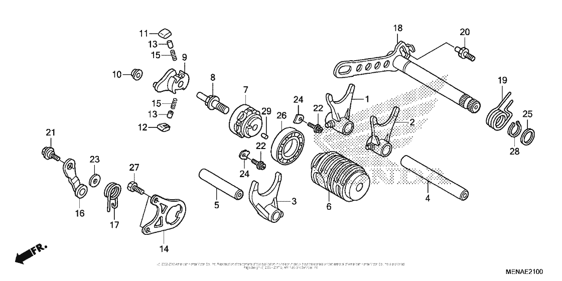 Gearshift Drum