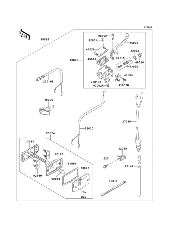 Optional parts(1/2)(brake switch)
